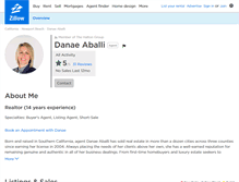 Tablet Screenshot of danaeaballi.com